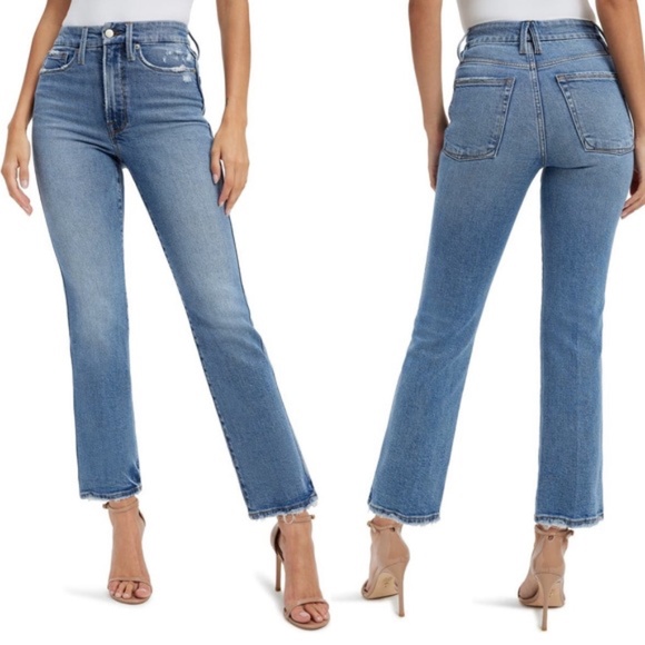 Good Curve Straight Jeans in Blue 858 - Picture 4 of 7